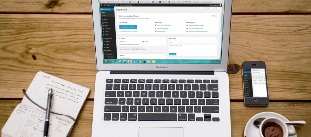 banner laptop wp dashboard expert wp